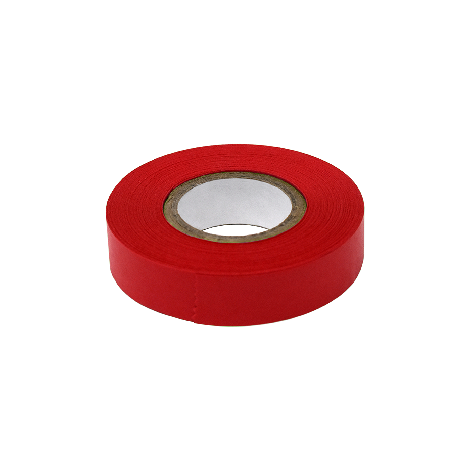 Globe Scientific Labeling Tape, 1/2" x 500" per Roll, 6 Rolls/Box, Red Image